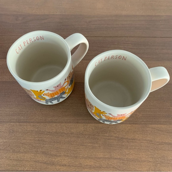 2 cat person mugs - Picture 3 of 4